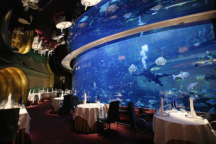 Ресторант "Sea Life" Burj-al-arab-restaurant